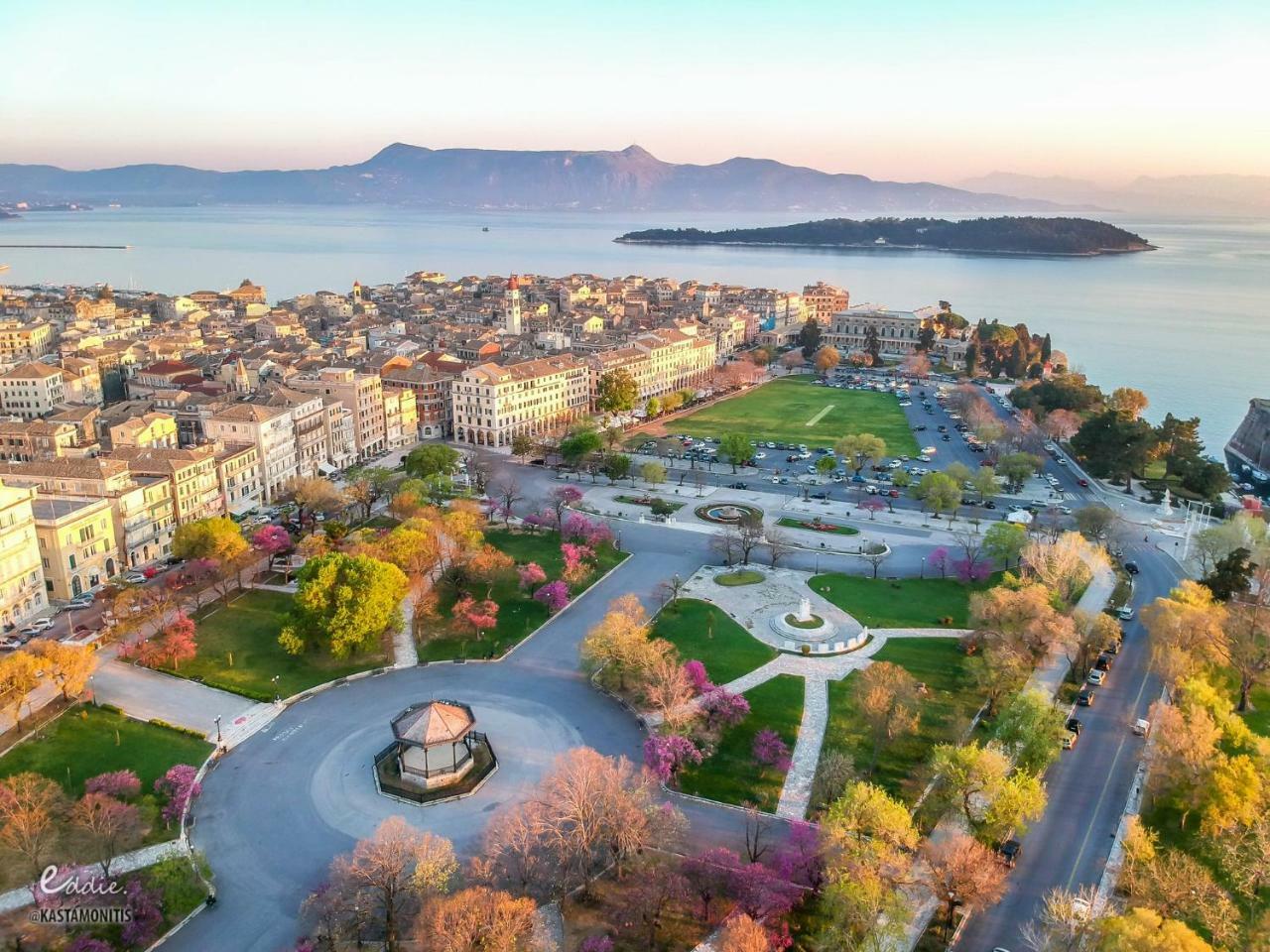 Gregos Rooftop Suite City Center W. Sea View Corfu  Exterior photo
