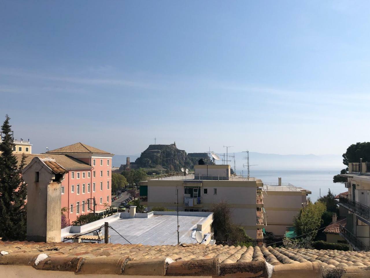 Gregos Rooftop Suite City Center W. Sea View Corfu  Exterior photo