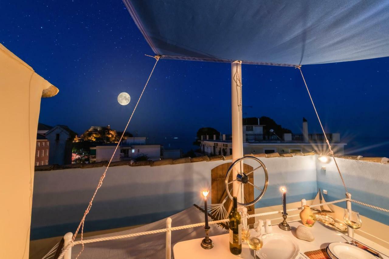 Gregos Rooftop Suite City Center W. Sea View Corfu  Exterior photo